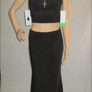 DAVE AND JOHNNY 2PC. MERMAID PROM DRESS SIZE 4💃🏿